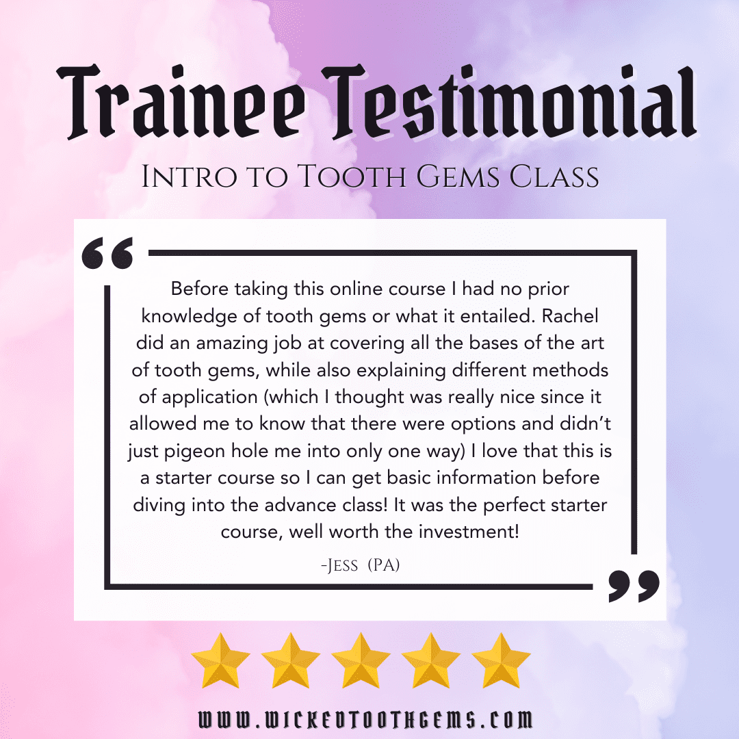 Introduction to Tooth Gems - Mini Course image 4