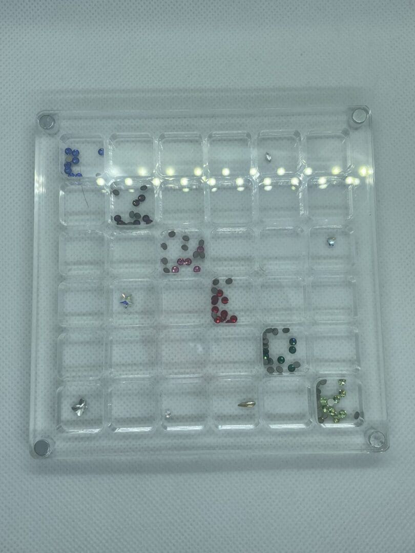 36 Count Acrylic Storage Display image 1