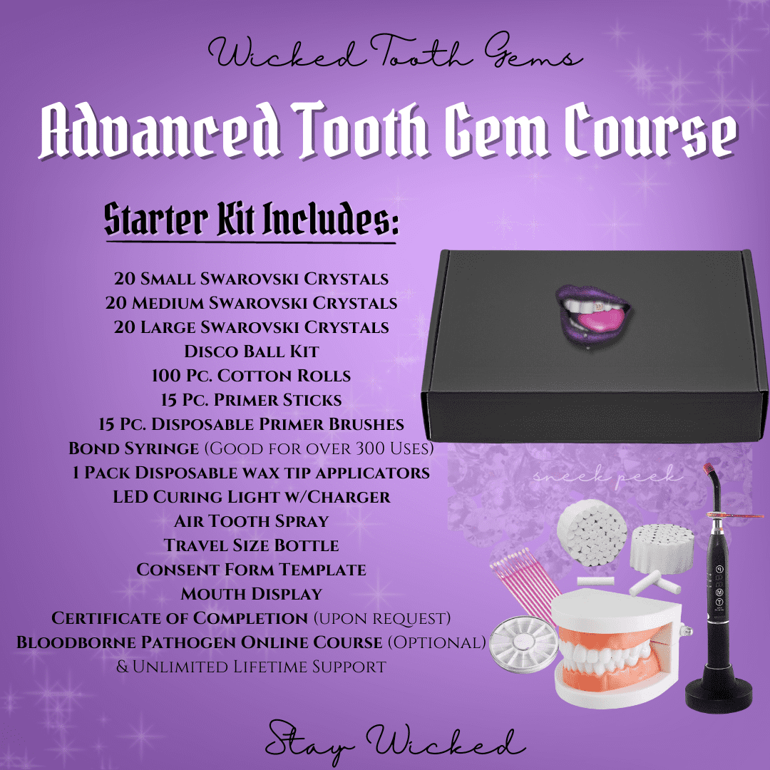 Advanced Tooth Gem Class - Online Academy (Starter Kit) image 2