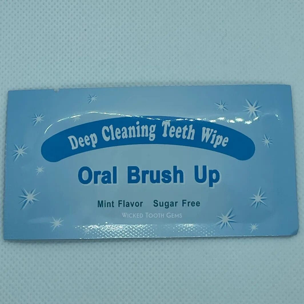 Oral Brush Up Finger Tooth Wipe image 0