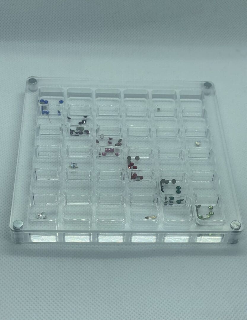 36 Count Acrylic Storage Display image 0