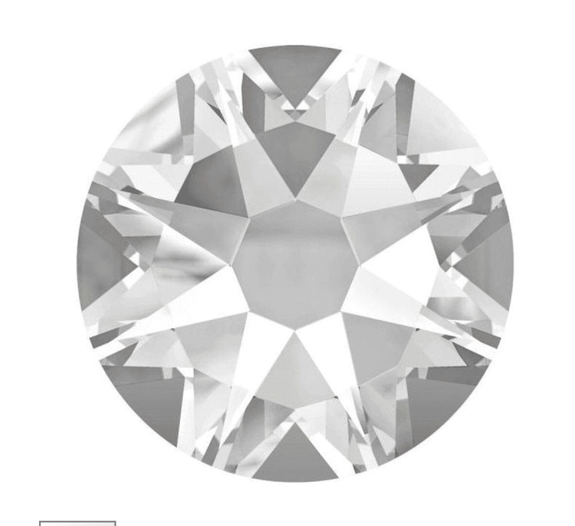 Round Swarovski Crystals - Clear image 0
