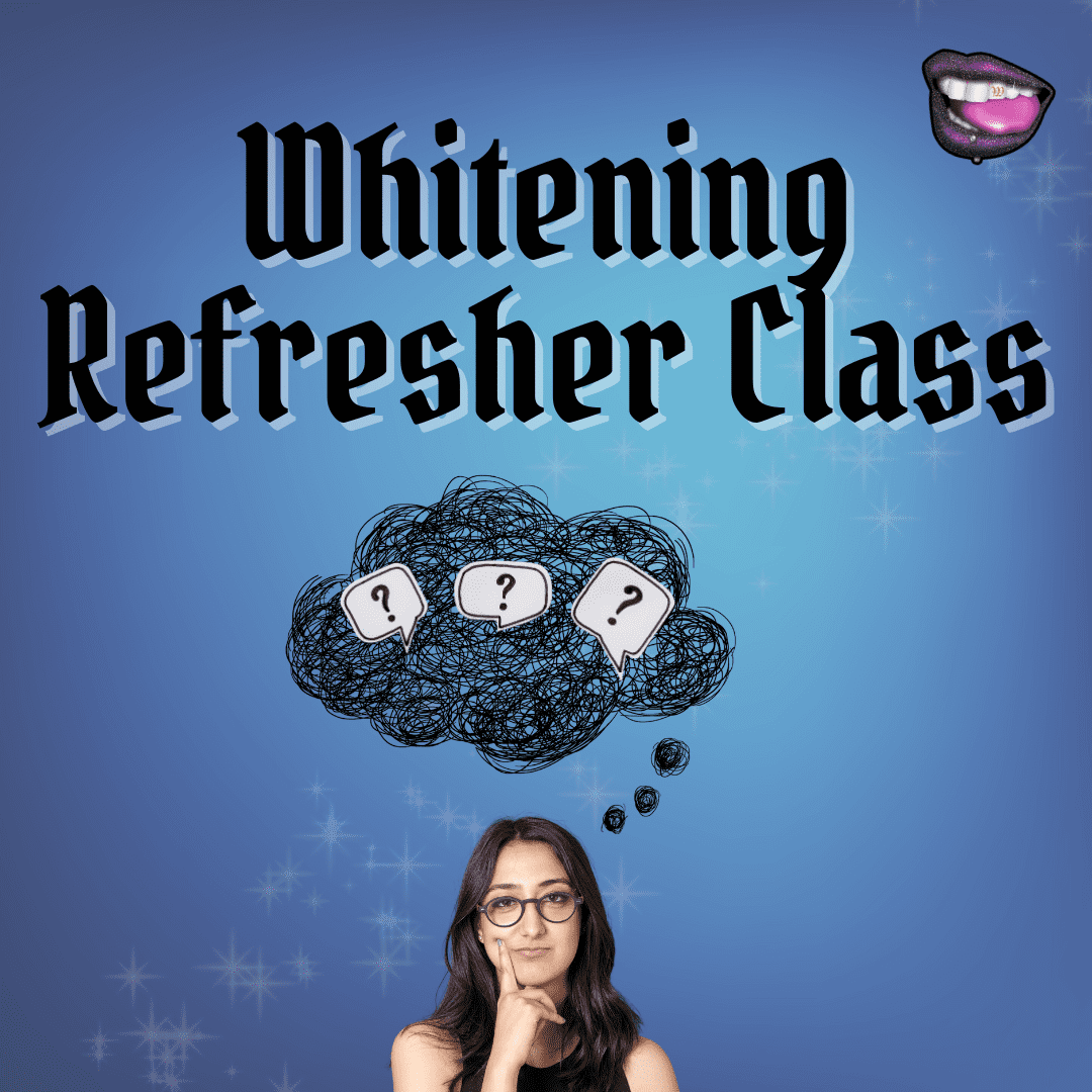 Teeth Whitening Refresher Class (1 on 1 Zoom) image 0