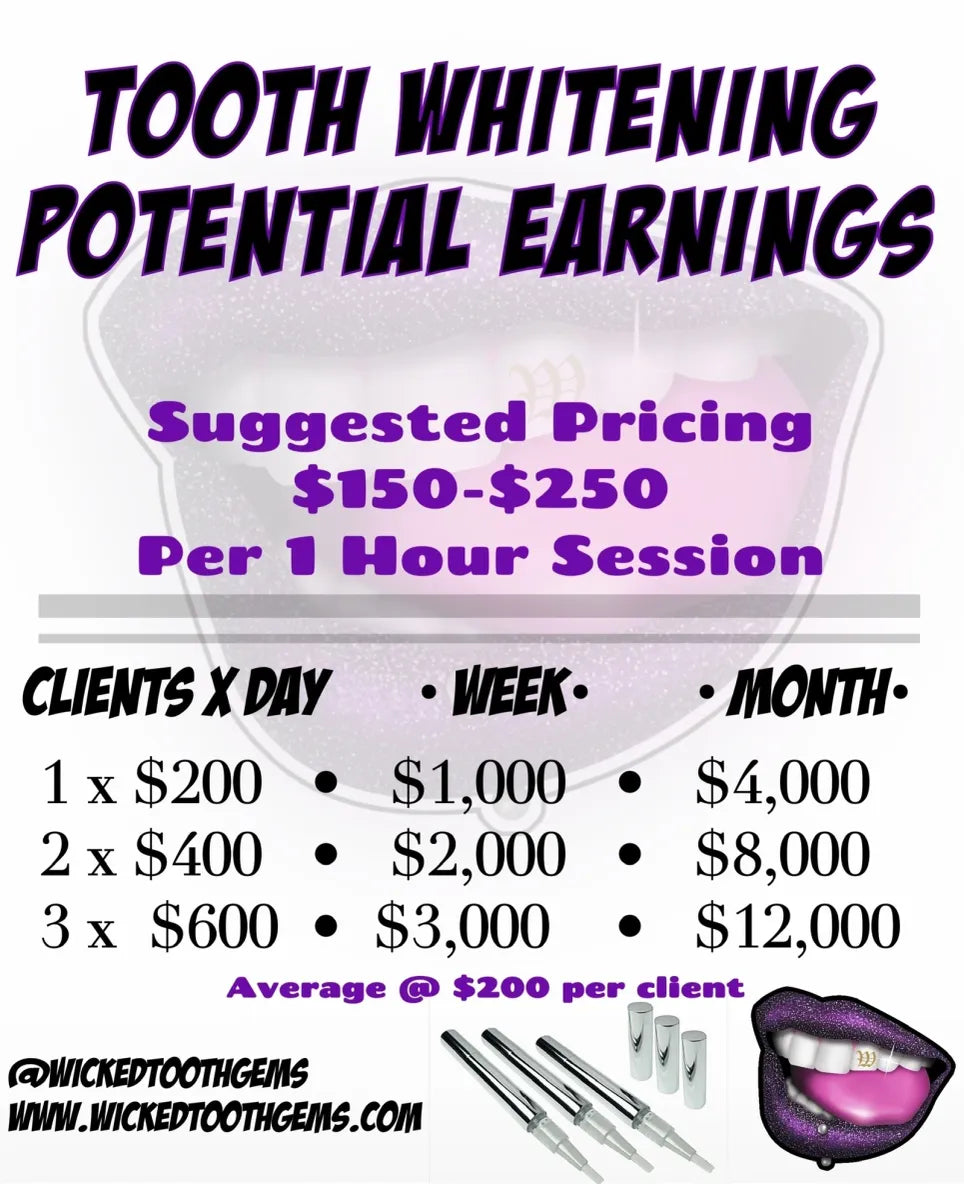 Teeth Whitening Class (WITH Light) - Online Academy image 2