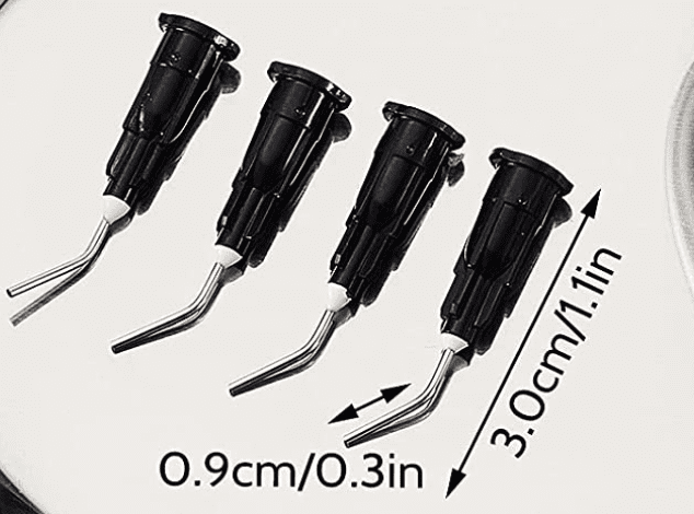 Dental Pre Bent Flow Dispensing Needle Tips (5 pack) image 2