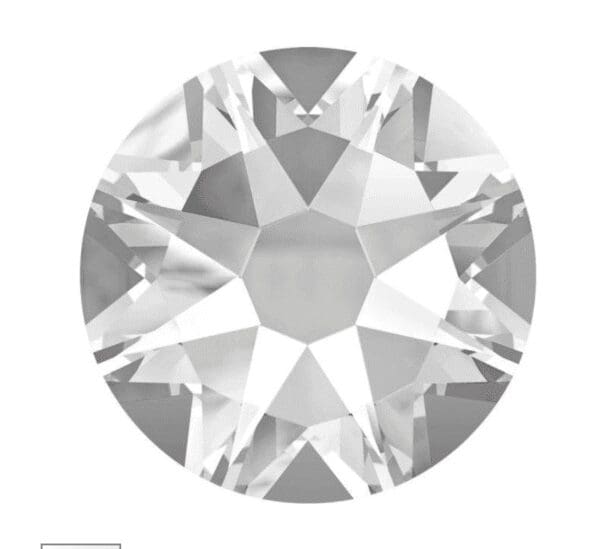 A white diamond is shown in this picture.