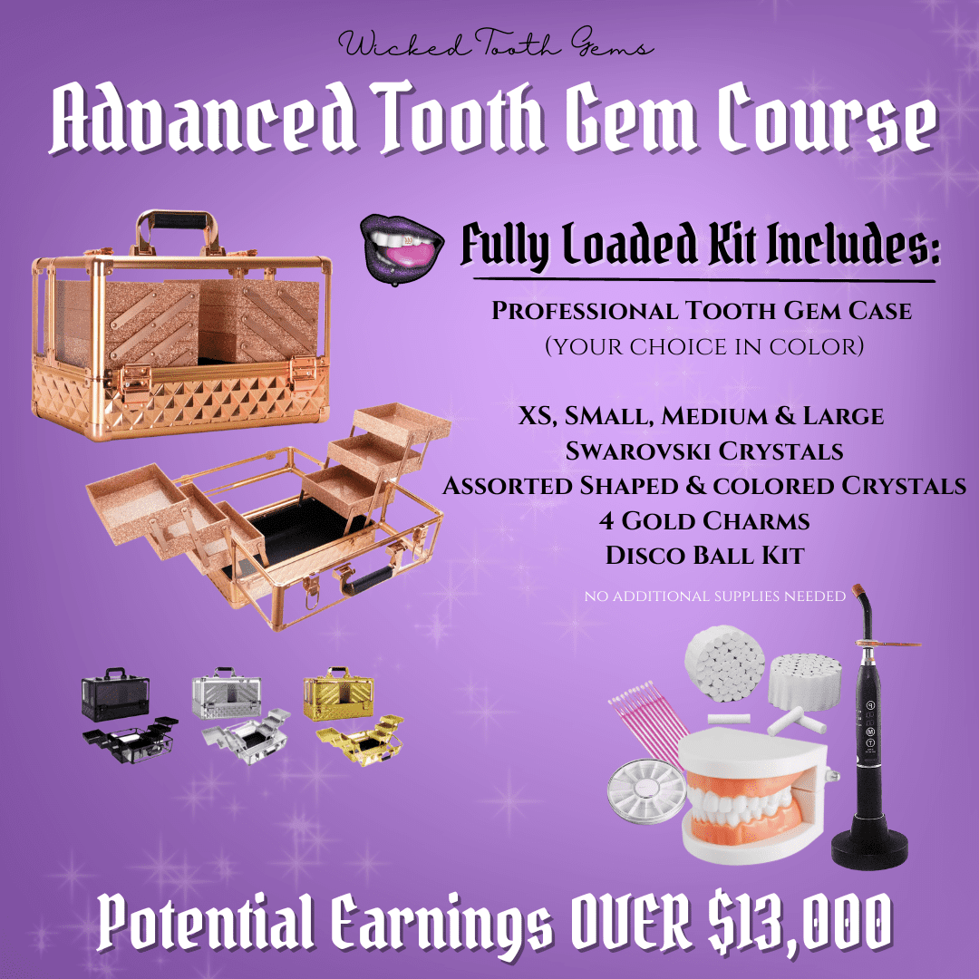 Advanced Tooth Gem Class - In Person (Enroll before March 2024