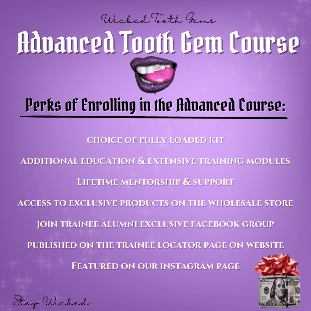 Advanced Tooth Gem Class Online Academy (Fully Loaded Kit) Wicked Advanced Tooth Gem Class Online Academy (Fully Loaded Kit) Wicked