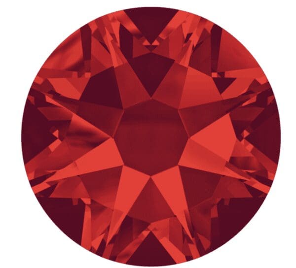 A red diamond is shown in this picture.