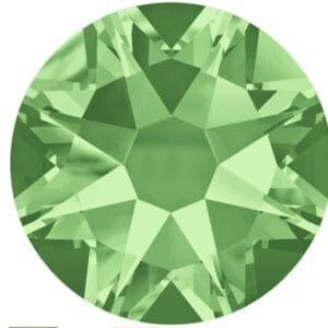 A light green diamond is shown in this picture.