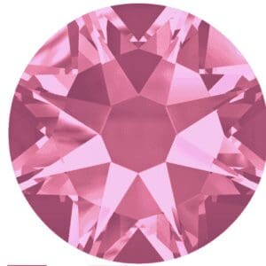 A pink diamond is shown in this picture.